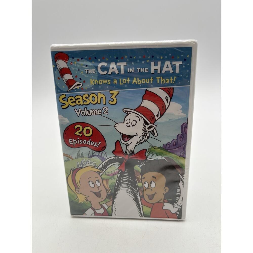 New The Cat In The Hat Knows A Lot About That: Season 3, Volume 2 DVD. Sealed.